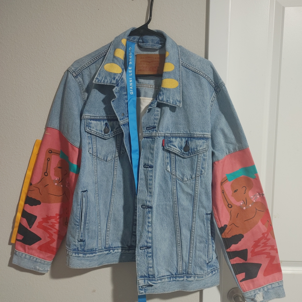 LEVI'S  GIANNI LEE STUDIO DENIM  JACKET